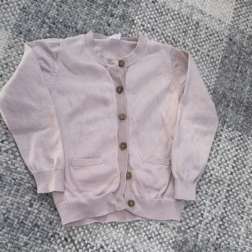 Jamie Kay lilac lavender girls cotton  Cardigan Sweater